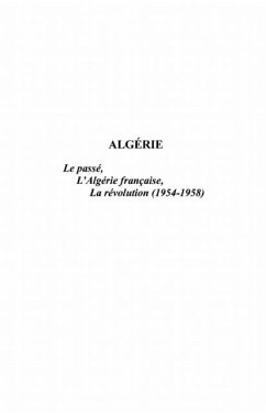 Cover Algerie le passe (eBook, PDF)