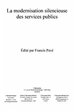 Cover Modernisation silencieuse des services publics (eBook, PDF)
