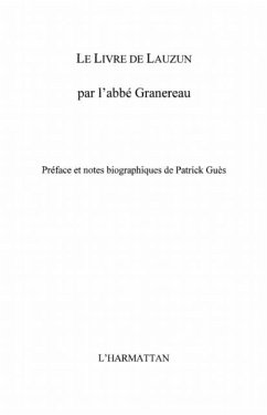 Cover Livre de lauzun le (eBook, PDF)