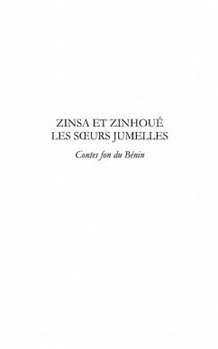 Cover Zinsa et zinhoue les soeurs jumelles - contes fon du bAcnin (eBook, PDF)