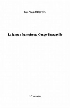 Langue francaise au congo-brazzaville (eBook, PDF)