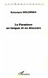 Le paradoxe en langue et en discours... - Bild 1