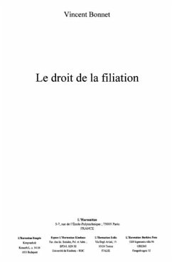 Droit de la filiation (eBook, PDF) Droit de la filiation (eBook, PDF)