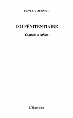 Loi Penitentiaire (eBook, PDF)