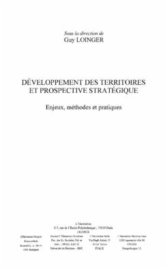 Developpement des territoires et prospective strategique (eBook, PDF)
