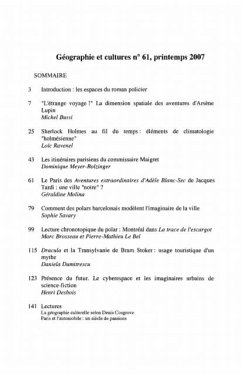 Roman policier lieux et itineraires (eBook, PDF)