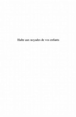 Cover Halte aux noyades de vos enfants (eBook, PDF)