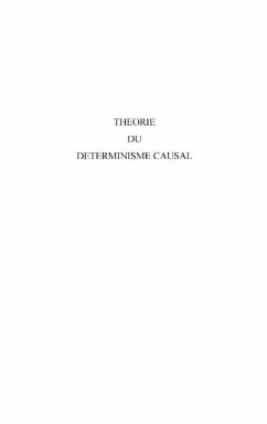 Cover Theorie du determinisme causal (eBook, PDF)