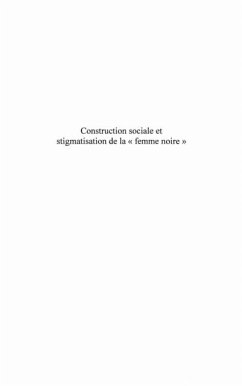 Cover Construction sociale stigmatisation femm (eBook, PDF)