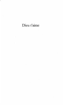Dieu t'aime (eBook, PDF)
