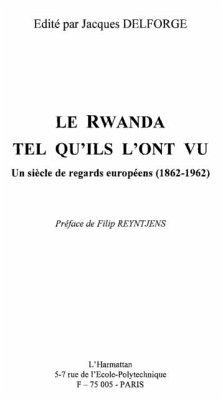 Le Rwanda tel qu'ils l'ont vu (eBook, PDF)