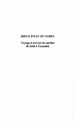 Dieux d'eau du sahel - voyage a travers les mythes de seth a (eBook, PDF) - Stephanie Lacour