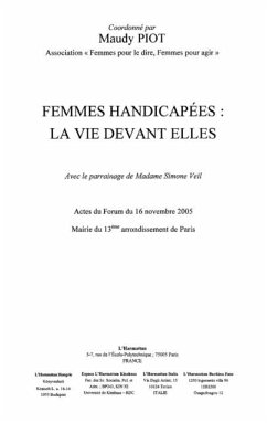 Femmes handicapees: la vie devant elles (eBook, PDF)