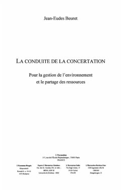 Conduite de la concertation La (eBook, PDF) Conduite de la concertation La (eBook, PDF)