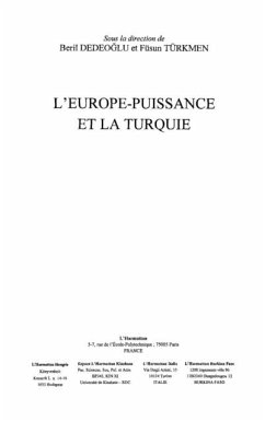 Europe-puissance et la turquie (eBook, PDF)