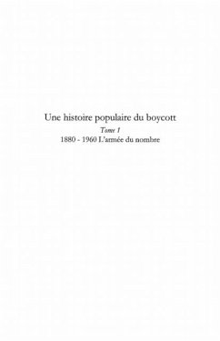 Une histoire populaire du boycott t. 1 (eBook, PDF) - Esteves Olivier