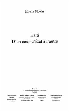 Haiti d'un coup d'etat a l'autre (eBook, PDF)