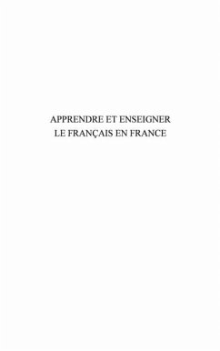 Apprendre et enseigner le francais en fr (eBook, PDF)