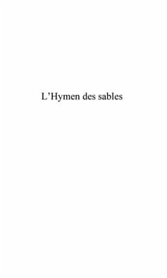 Hymen des sables (eBook, PDF)