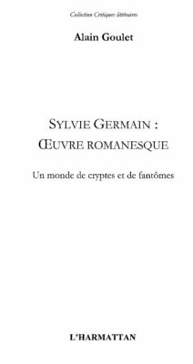 Sylvie Germain : oeuvre romanesque (eBook, PDF)