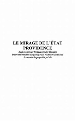 Cover Mirage de l'etat providence Le (eBook, PDF)