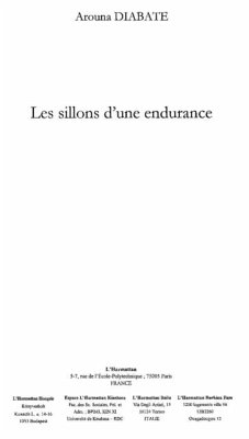 Cover Sillons d'une endurance les (eBook, PDF)