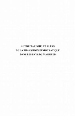 Autoritarisme et aleas de la transition (eBook, PDF)