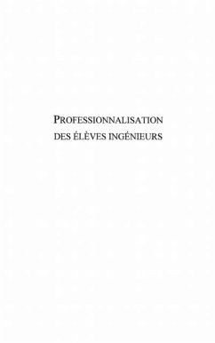 Cover Professionnalisation des eleves ingenieu (eBook, PDF)