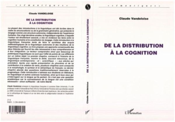De la distribution a la cognition (eBook, PDF)