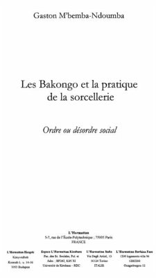 Cover Bakongo et la pratique de la sorcellerie (eBook, PDF)
