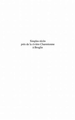 Simples recits pres de la riviere charen (eBook, PDF) - Michel Sablons