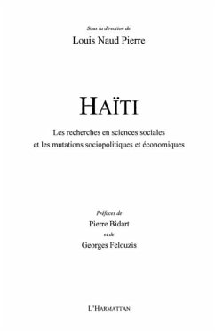 Cover Haiti recherches en sciences sociales et mutations sociopoli (eBook, PDF)