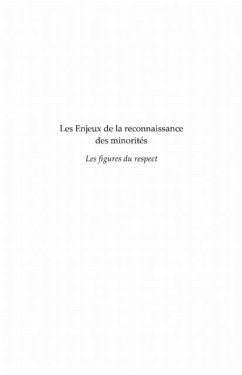 Les enjeux de la reconnaissance des mino (eBook, PDF) - Abdelkader Belbahri