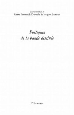 Poetiques de la bande dessinee (eBook, PDF)