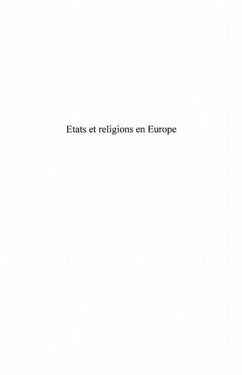 Cover Etats et religions en europet.1 (eBook, PDF)