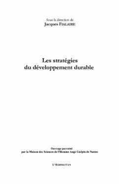 Strategies du developpement durable Les (eBook, PDF)