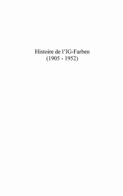 Histoire de l'ig-farben 1905-1952 (eBook, PDF)