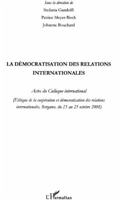 Cover La democratisation des relations internationales (eBook, PDF)