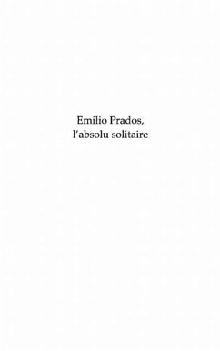 Emilio prados - l'absolu solitaire (eBook, PDF)