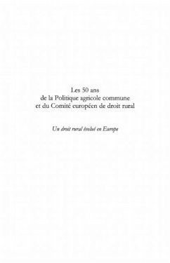 Les 50 ans de la politique agricole commune et du comite eur (eBook, PDF)