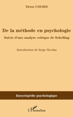 De la methode en psychologie - suivie d'une analyse critique (eBook, PDF)