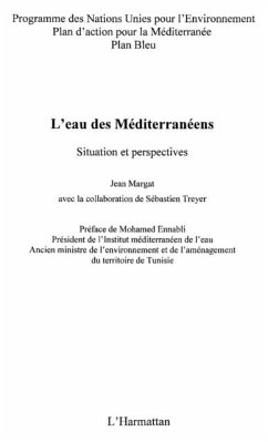 L'eau des mediterraneens - situation et perspectives (eBook, PDF)