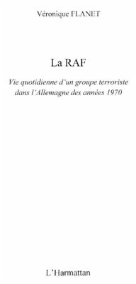 Cover La raf - vie quotidienne d'un groupe terroriste dans l'allem (eBook, PDF)