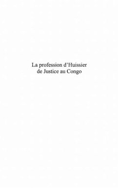 La profession d'huissier de justice au c (eBook, PDF)