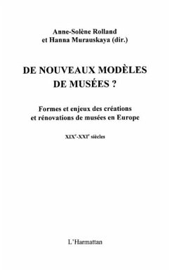 De nouveaux modeles de musees ? - formes et enjeux des creations (eBook, PDF) - Collectif
