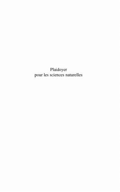 Plaidoyer pour les sciences naturelles (eBook, PDF) - Yves Delange