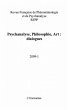 Psychanalyse, philosophie, art,... - Bild 1