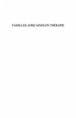 Familles africaines en therapie (eBook, PDF) - Bernard Brocq