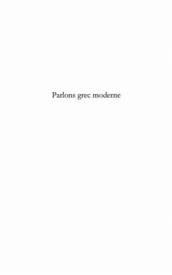 Cover Parlons grec moderne (eBook, PDF)