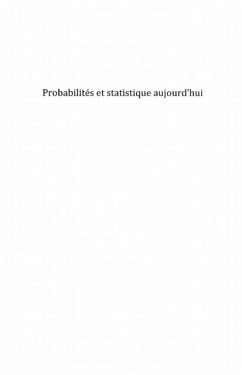 Cover Probabilites et statistique aujourd'hui (eBook, PDF)